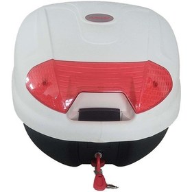 Resim ARWİÇ 32 LT MOTORSİKLET ARKA ÇANTASI BEYAZ 