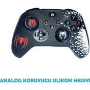 Resim Xbox Series S/series X Spider-man Koruyucu Silikon Kılıf + Analog Silikon Koruyucu 
