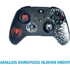 Resim Xbox Series S/series X Spider-man Koruyucu Silikon Kılıf + Analog Silikon Koruyucu 