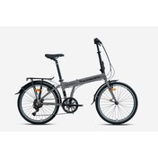 Resim Kron Fd 750 24 Jant V Fren Katlanır Bisiklet Nardo Gri-Siyah 