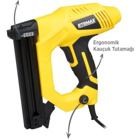 Resim RTRMAX RTM4040 Elektrikli Zımba Çivi Çakma Tabancası 15-32 mm 