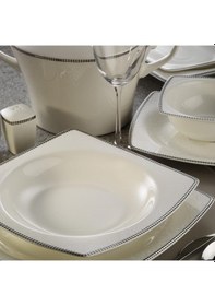 Resim Kütahya Porselen Bone Mare 62 Parça Yemek Takımı Dekor 1074420 