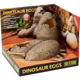 Resim Zenwaya Store Exo Terra PT2841 Dinozor Yumurtası Şekilli Yuva, Sürüngenler Için 