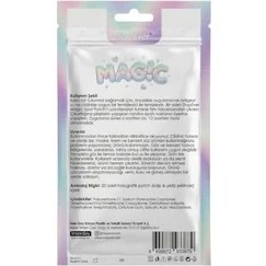 Resim Stopever Spot Patch 20 Adet Akne Patch Siyah Nokta Karşıtı Holografik Yıldız Kalp Cilt Bakım Maskesi 