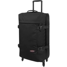 Resim Eastpak Trans4 M Black Denim Tekerlekli Valiz 