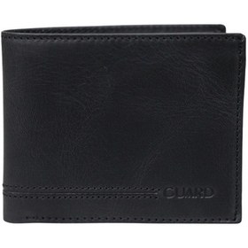 Resim Guard Leather Guard Antik Siyah Deri Erkek Cüzdanı Çok Renkli 