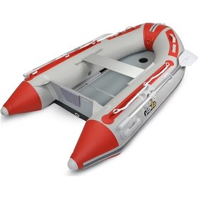 Resim Fishika 240cm Kırmızı Ahşap Taban Omurgalı Şişme Bot 