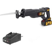 Resim Mena Rise DX52BC 18VOLT 2.0AH Li-Ion Tek Akülü Profesyonel Tilki Kuyruğu Testere 