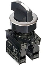 Resim Autonics S3sf-s5w2am ,3-konum/kontak-2a Siyah Yaylı M30 Anahtar 