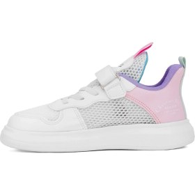 Resim M.P. M.P 251-3405FT Filet Kız Çocuk Yürüyüş Ayakkabısı Beyaz - Pembe 