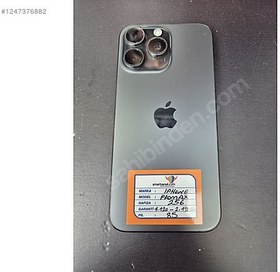 Resim Apple iPhone 15 Pro Max İkinci El YD | 256 GB | Siyah 
