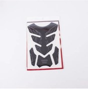 Resim Tongdashop Siyah 3d Stereo Motosiklet Yakıt Tankı Kılıfı Su Geçirmez Çizilmeye Dayanıklı Balık Kılçığı Sticker 