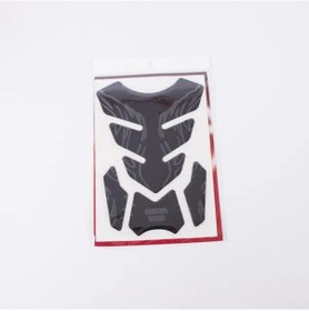 Resim Tongdashop Siyah 3d Stereo Motosiklet Yakıt Tankı Kılıfı Su Geçirmez Çizilmeye Dayanıklı Balık Kılçığı Sticker 