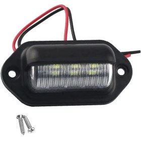 Resim Mystique LED Plaka Işık Su Geçirmez Plaka Kuyruk Işığı Römorklar, Rv, Kamyonlar, Tekneler (Yurt Dışından) 