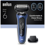 Resim Braun Series 6 Elektrikli Tıraş Makinesi, Islak ve Kuru, Hassas Düzeltici Başlık, 62-B1200S 