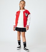 Resim Koton Basic Okul Eteği Pileli Pamuklu Siyah 5wkg70012ak Siyah 