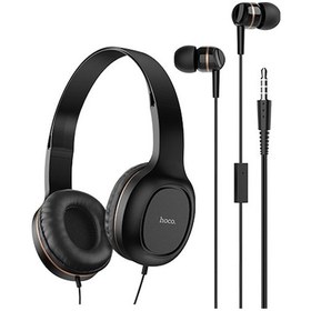 Resim Xindoker Hoco W24 Altın Kulaküstü Kulaklık Seti: Taşınabilir, Mikrofonlu, Kolay Kullanım - Eğlence Ve Konuşma İçin Ideal 10.1" 