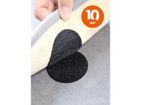 Resim Safestore 10'lu Halı Kilim Koltuk Örtüsü Sabitleyici Kaydırmaz Cırt Yıkanabilir Kendinden Yapışkanlı Ped 