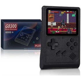 Resim Gb300 Taşınabilir El Oyun Oyuncu 3.0 İnç Ekran Tv Video Oyunu Konsolu Av Çıkışı Black 