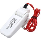 Resim Otomatik Elektrikli Tekne Maine Sintine Pompası Şamandıra Anahtarı Su Seviyesi Kontrol Cihazı Dc Akış Sensörü Anahtarı 12v 