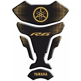 Resim Yamaha R6 Uyumlu Tank Pad 004 Siyah 