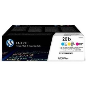Resim Hp 201X-Cf253Xm Renkli Toner 3'Lü Renk Paket 
