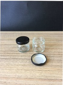 Resim 29 Cc Cam Kavanoz - 50 Adet - Siyah Kapak. Mutfak. 