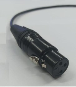 Resim Mykablo Mikrofon Çevirici - Gold Xlr 3 Pin Dişi - 90 Derece 3.5 Mm Trrs Erkek - 5 Metre 