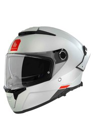 Resim Mt Thunder 4 Sv Solid A0 Kapalı Kask Parlak Beyaz 