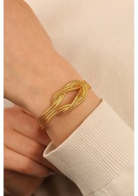 Resim Çgkmücevherat Kalze Dorikalı Altın Bileklik Klzblk001 Gold Sarı Altın 
