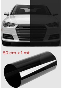 Resim Cam Filmi Siyah Amerikan Çizilmez Koyu ton 50 cm x 1 metre 