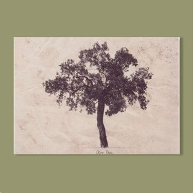 Resim Q-Art Ağaç Kanvas Tablo - 50x70 cm 