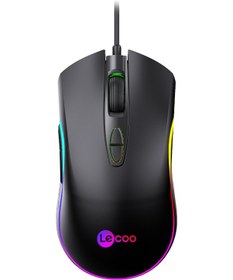 Resim Lecoo MS108 Kablolu 6400DPI 7 Tuşlu RGB LED Aydınlatmalı Gaming Optik Mouse 