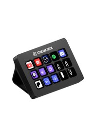 Resim Elgato Stream Deck Mk.2 Studio Controller, 15 Makro Tuşu, Obs, Twitch, Youtube Ve Daha Fazlası Gibi Uygulamalarda Ve Yazılımlarda Eylemleri Tetikler, Mac İle Çalışır...-121819 