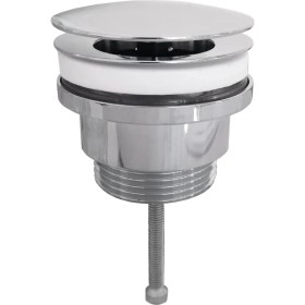 Resim E.C.A Eca Sabit Kapaklı Pirinç Lavabo Sifonu Üst Takım 402129032 