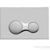 Resim VitrA Sirius 740-0485 Kumanda Paneli, Mat Krom - Parlak Krom 