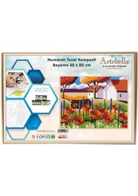 Resim Artebella 35x50 Numaralı Kompozit Tuval Boyama Manzara 