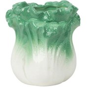 Resim Ganzhoushop Benzersiz Lahana Şekilli Seramik Kalemlik Zarif Kalemlik Zarif Kırtasiye Kabı Ev Masaüstü Aksesuarı Çok Renkli 