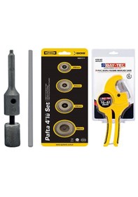 Resim Tamir Paftası+pprc Boru Kaynak Paftası 4 Parça+kesme Makası 42 Mm 