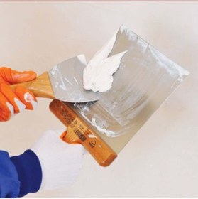 Resim Genel Markalar 057 Yay Çeliği Macun Küreği Ahşap Saplı 20cm 