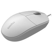 Resim Rapoo 18102-Rp N100 1600Dpı Her Iki El Ile Kullanılabilen Usb Beyaz Mouse 