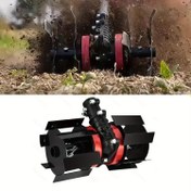 Resim 28mm Evrensel 9 Bıçaklı Düz Bıçak Derin Çekirdek Açma Tekerleği - Yüksek Verimli Yabani Otları Temizleme ve Toprak İşleme Aleti, Çeşitli Çim Biçme Makineleriyle Uyumlu 