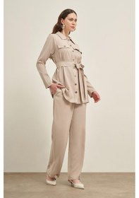 Resim FTZ Women Ftz Pantolonlu Takım Taş 31030 Taş 