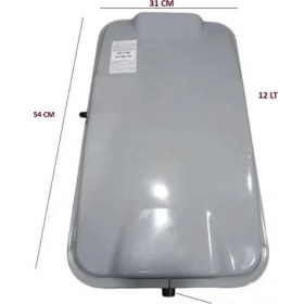 Resim KOMBİ GENLEŞME TANKI 1/2" 12 LT BOSCH CLASS-BUDERUS LOG UO72 GRİ (77890032084) 
