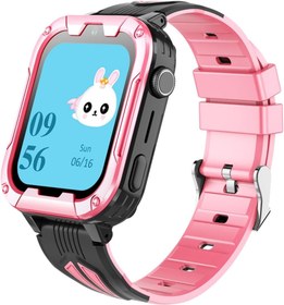 Resim ZCWATCH V0922 S Profesyonel 4G AGPS Akıllı Çocuk ve Aile Saati, Mini Cep Telefonu (Pembe-Siyah) 