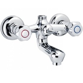 Resim Banyo Duş Bataryası Klasik Çevirmeli 