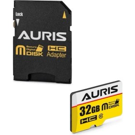 Resim Auris Micro Sd Hafıza Kartı Adaptör Dahil 