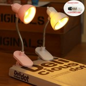 Resim 1/2/4 adet Mini Taşınabilir Göz Koruyucu Klips Kitap Işığı, LED Sıcak Işık Gece Okuma Işığı, Pil ile Ayarlanabilir Kol Okuma Işığı, mini kitap lambası, okuma için ışık 