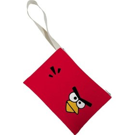 Resim Unisex Angry Birds Desenli Portföy Clutch Çanta Çok Renkli 