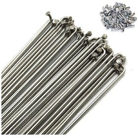 Resim JANT TELİ 2mm KROM KAPLAMA 36 ADET 238mm Krom 